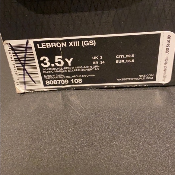 🏀Used Nike lebron 8s size 3.5Y - Picture 9 of 9